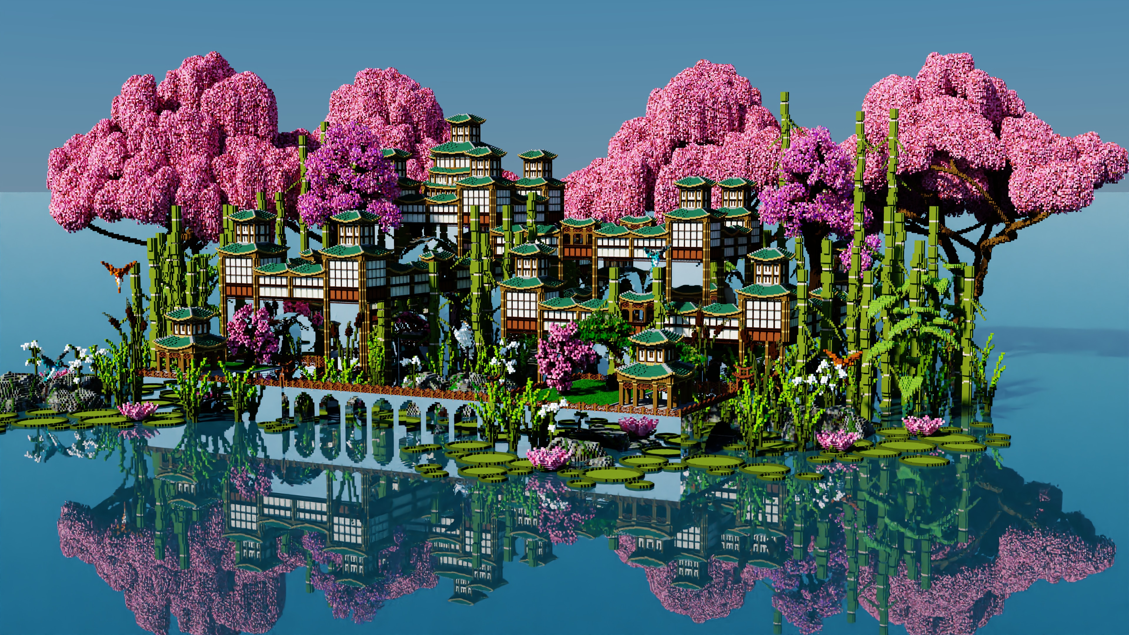 资讯 - [Minecraft.net | MINECRAFT BUILDS] 半月建筑赏: 植物扎根的土地！ | MineBBS 我的世界中文论坛