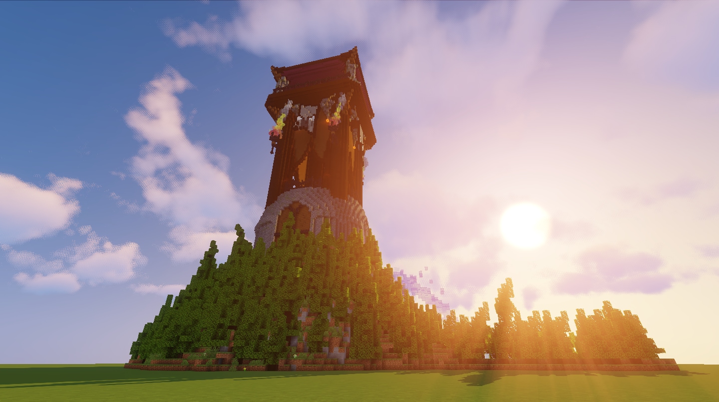 BIMONTHLY BUILD CHALLENGE REVAMPED PILLAGER TOWER! Minecraft