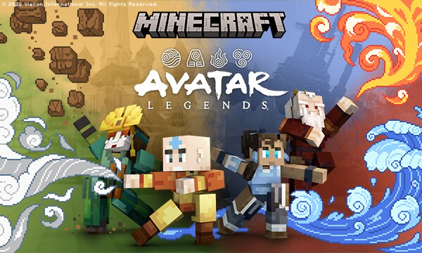 Minecraft Avatar DLC Key Art