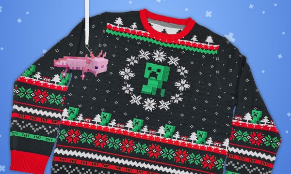 Minecraft Shop Holiday-kollektionen nyckelkonst