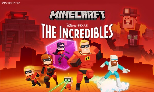 Minecraft Incredibles DLC key art
