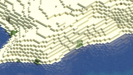 A sandy beach!