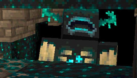 A warden popping up from a hole in the ground.