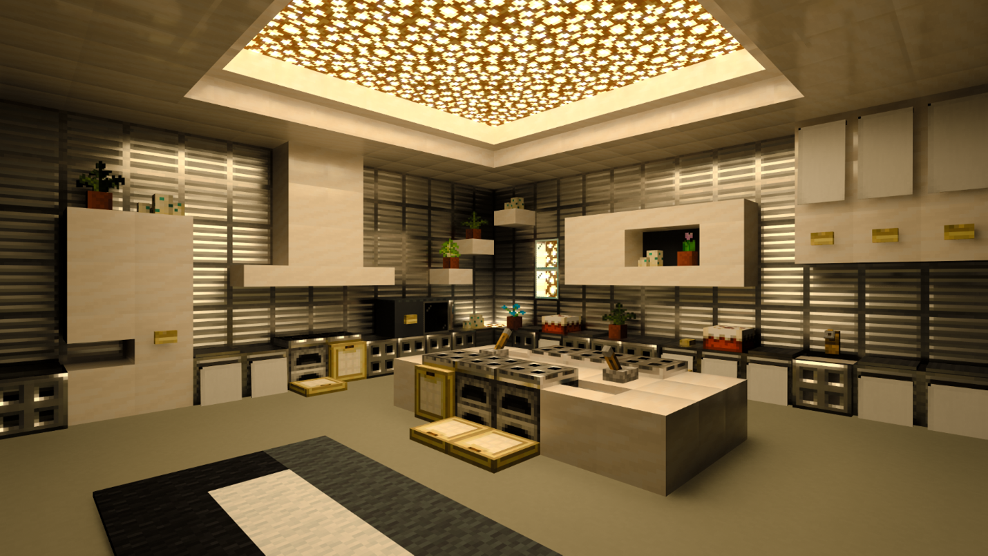 Modern Kitchen Design In Minecraft Create Your Dream Kitchen Today