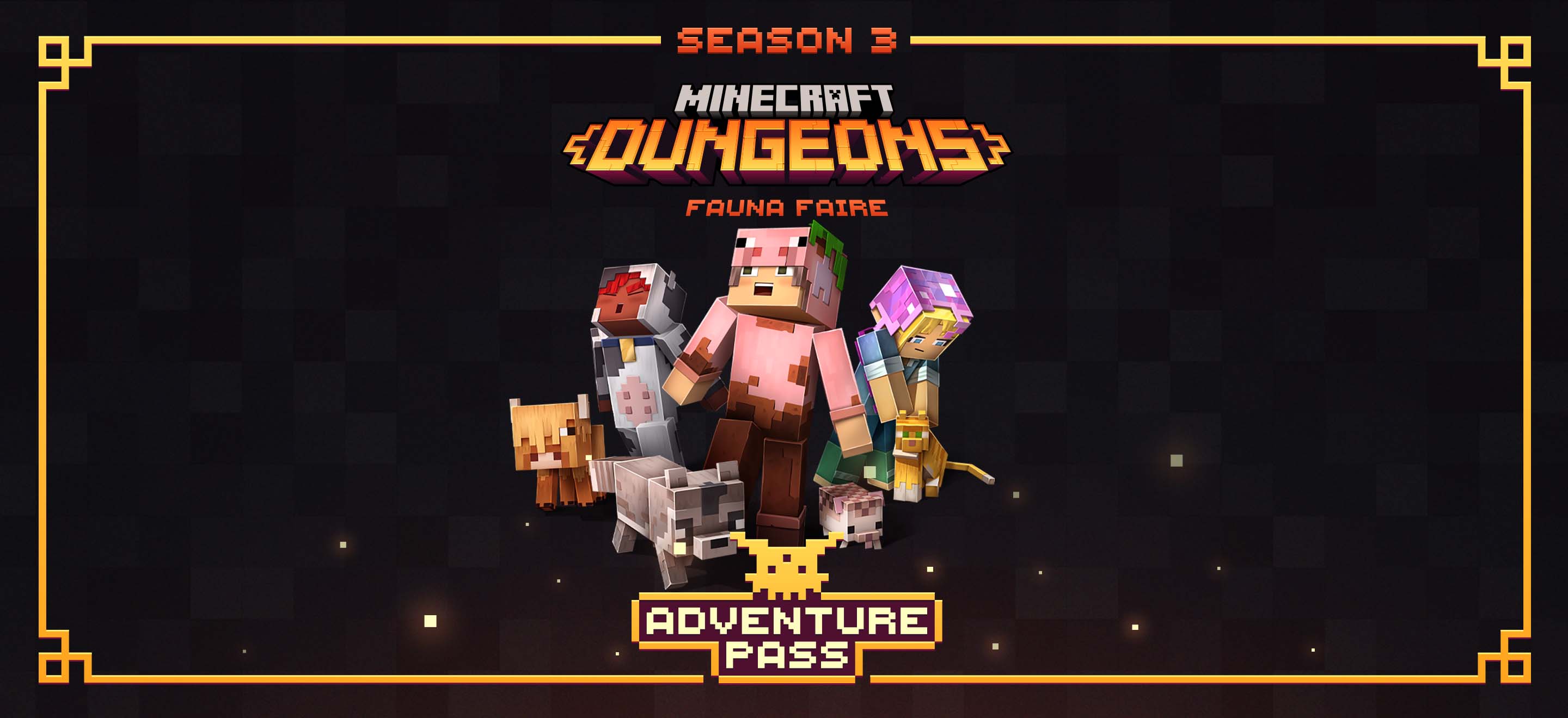 Fauna Faire Minecraft Dungeons 시즌 모험 | Minecraft