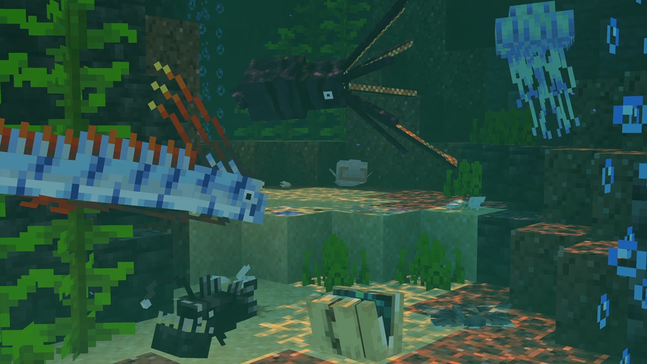 fish under the sea