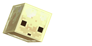Minecraft のサルファーキューブ。