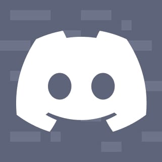 The Discord logo overlaid onto a stone block.