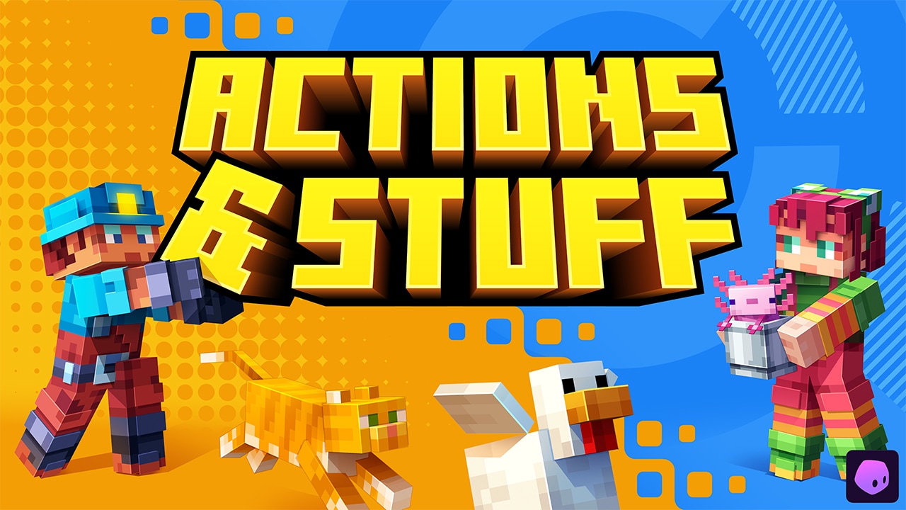 Promo art for Actions & Stuff add-on