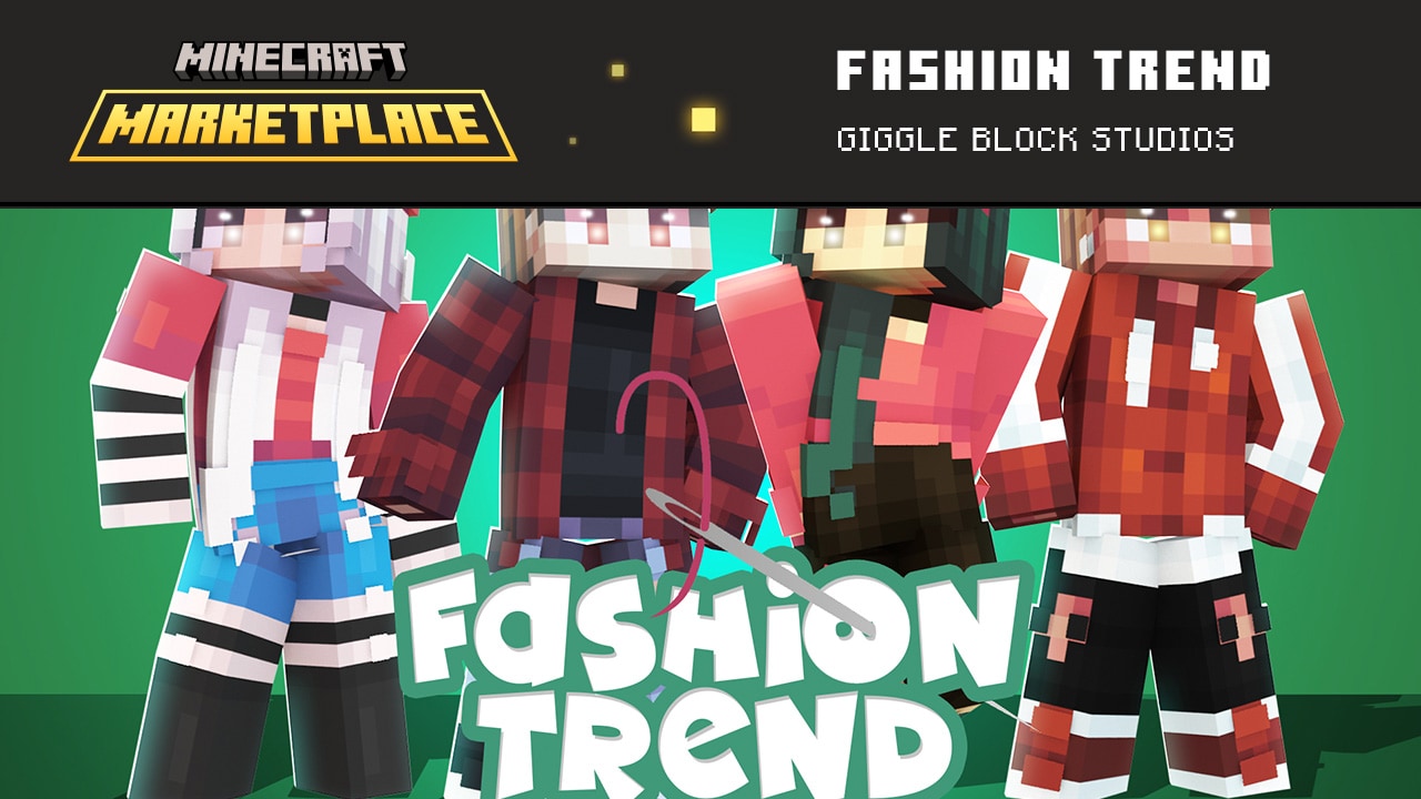 Pic of content pack Fashion Teens with characters dressed youthfully