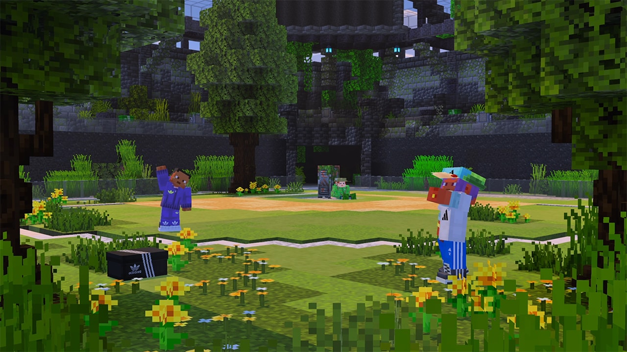 A screenshot from the Three Stripes City dynamic world