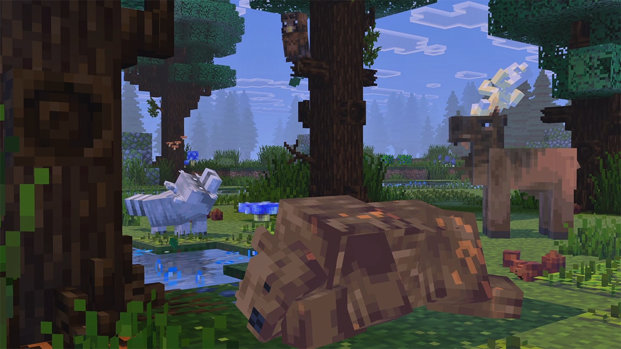 A screenshot from the Three Stripes City dynamic world