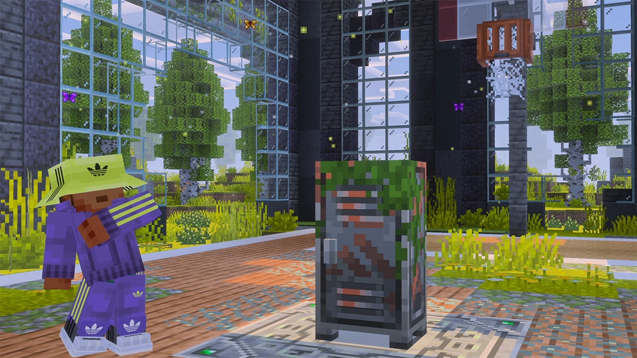 A screenshot from the Three Stripes City dynamic world