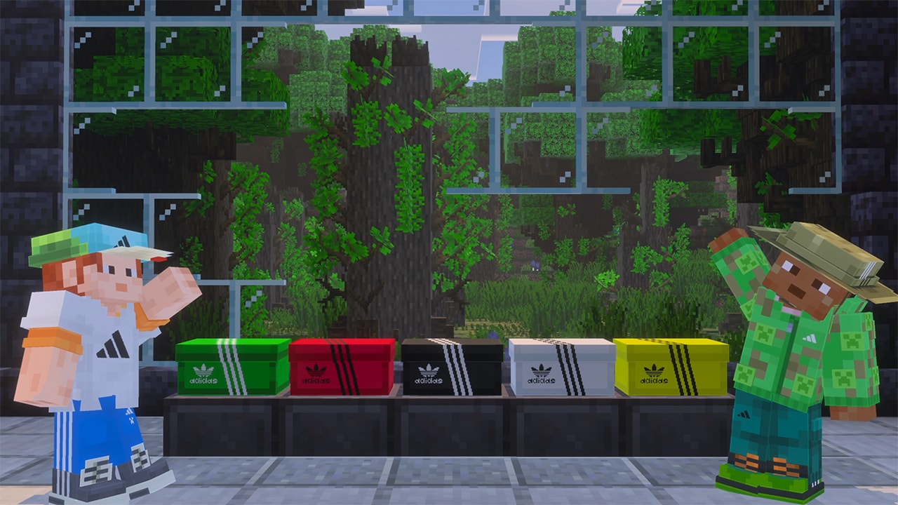 A screenshot from the Three Stripes City dynamic world