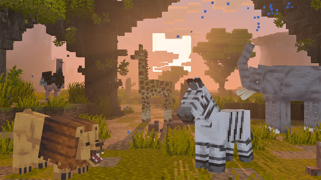 A screenshot from the Three Stripes City dynamic world