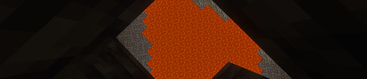 An unwelcome sight in any game of Minecraft – lava!
