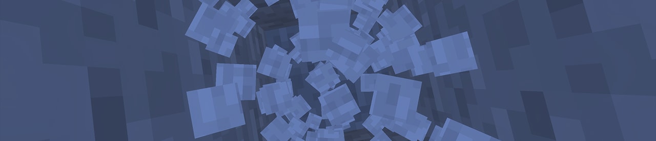 This is what you might see in Minecraft if you dug straight down. Ahhhhh!