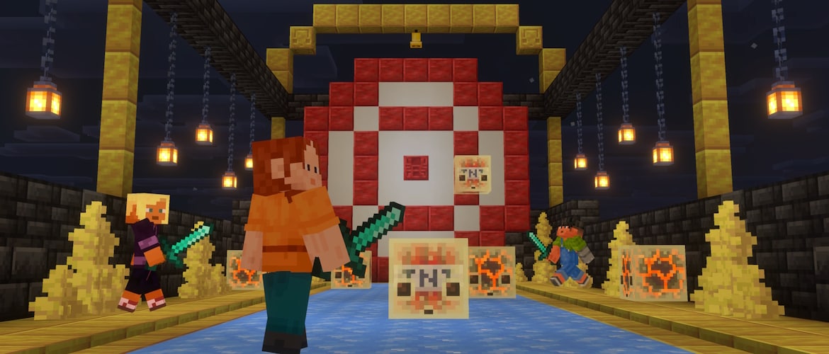 Chaos Cubed features in Minecraft: Bedrock Edition
