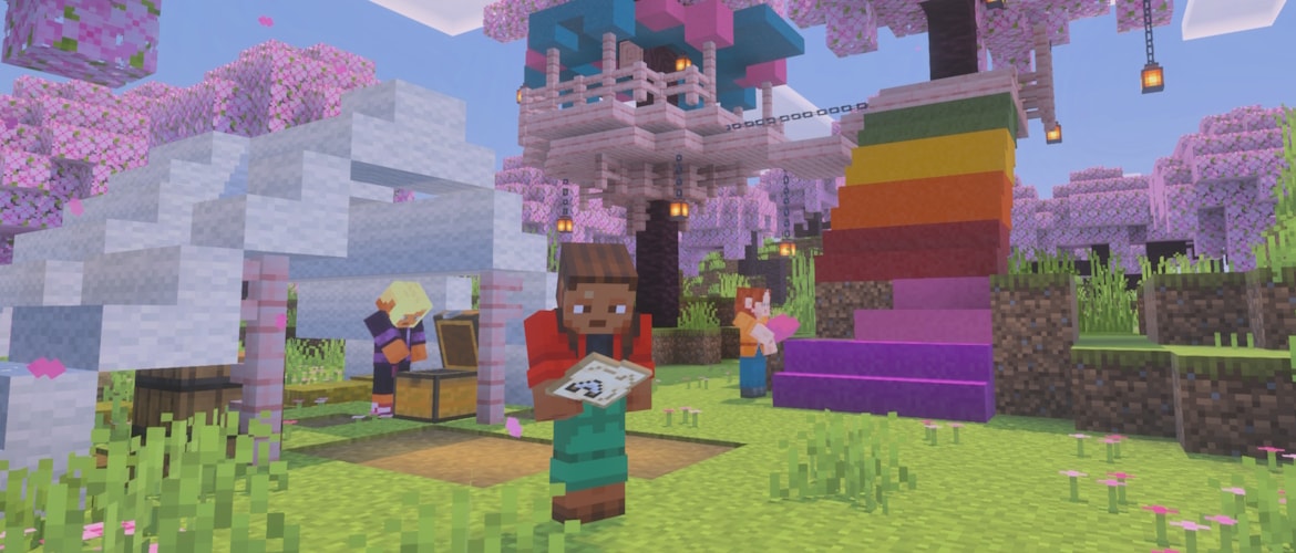 Minecraft Preview features improved maps and concrete stairs and slabs