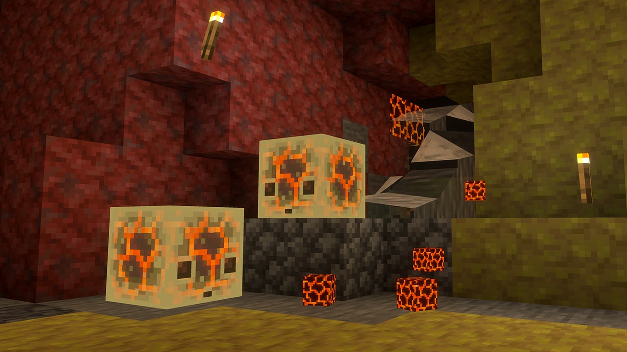 Sulfur cubes that have consumed... magma blocks!