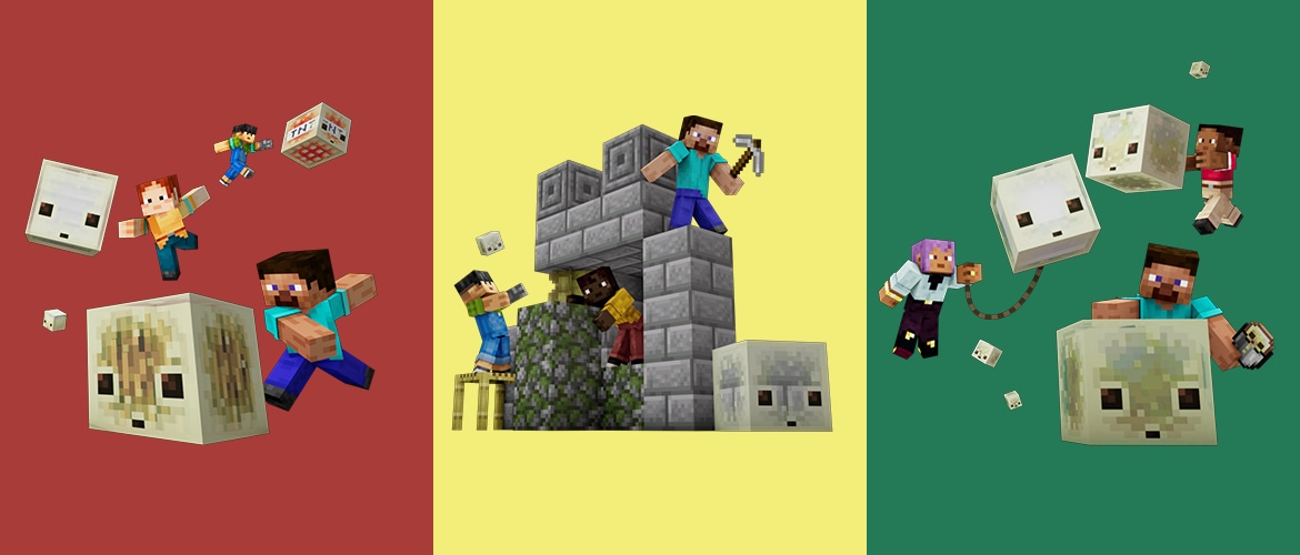 An image that shows all the different kinds of chaos you can create with the Chaos Cubed drop