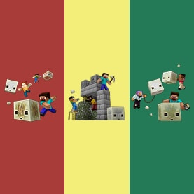 An image showing all the different kinds of chaos you can create in the Chaos Cubed drop!