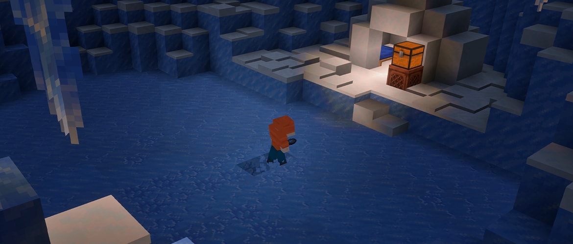 Minecraft Preview featuring brittle ice