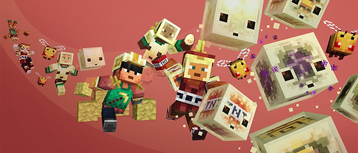 A screenshot of players making mayhem with the sulfur cube