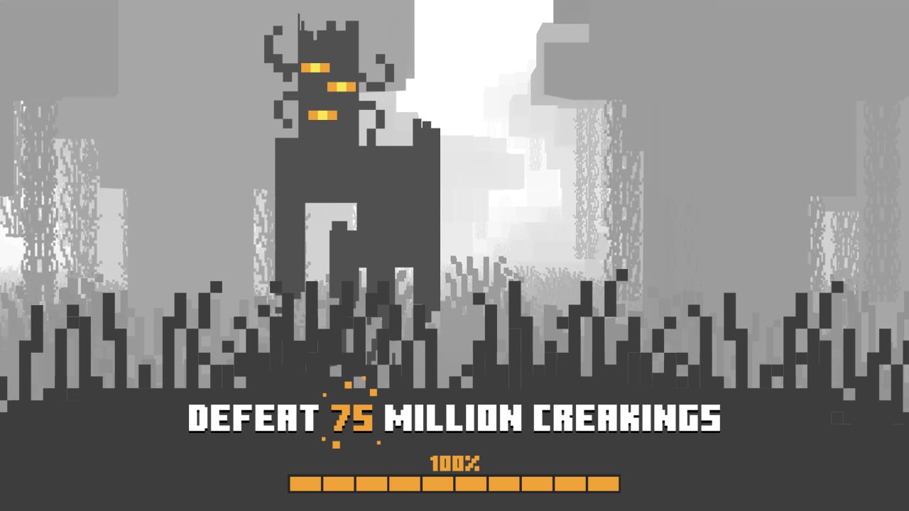 You completed the creaking challenge!