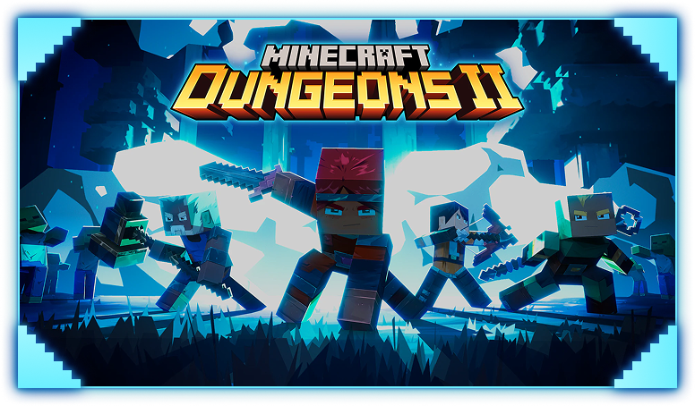 Official Minecraft Dungeons II promotional art